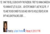 I WANT THE OLD FACEBOOK BACK