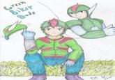 Green Biker Dude - GBD