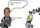 "Luke, je suis ton père" cartoon parodies