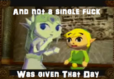 And Not a Single Fuck Was Given That Day