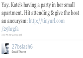 Kate's Birthday
