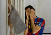 Sergio Busquets' Peekaboo