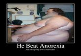 Fat Old Naked Man in Front of Computer