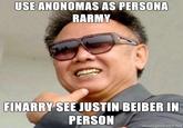 Justin Bieber to North Korea!