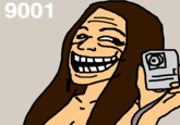 4chan Lady photoshot (etiquette response)