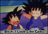 "Bitch I Look Like Goku"