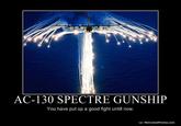 AC-130 Spectre Gunship/Enemy AC-130 Above