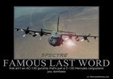 AC-130 Spectre Gunship/Enemy AC-130 Above