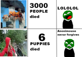 Girl Throws Puppies into a River ( NSFW)