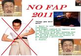 No Fap September / No Fap Months