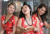 Girls Laughing
