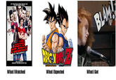 What I Watched / What I Expected / What I Got