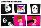 Justin Bieber Gets Hit By A Water Bottle