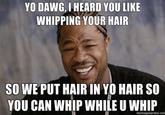 I Whip My Hair Back and Forth