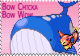Hot Skitty on Wailord Action