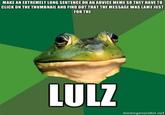 Foul Bachelor Frog