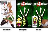 What I Watched / What I Expected / What I Got