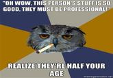 Art Student Owl