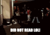 Didn't Read LOL