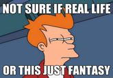 Futurama Fry / Not Sure If X