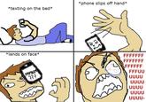 Text in Bed, Drop Phone on Face