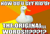 Technologically Impaired Duck