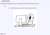 My Face When / >mfw