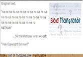 Bad Translator