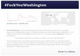 #FuckYouWashington