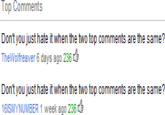 YouTube Comment Memes