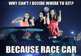 BECAUSE RACE CAR