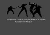 Ninjas Can't Catch You If...