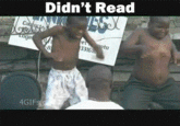 Didn't Read LOL