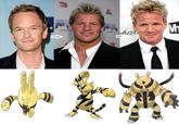 Celebrity Pokemon Evolutions
