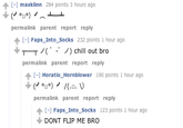 Flipping Tables / (╯°□°）╯︵ ┻━┻