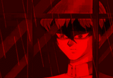 Season 0 Kaiba Staring At the Rain Through a Window