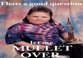 First Place Mullet