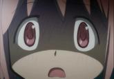 Frightened Madoka