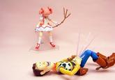 Frightened Madoka
