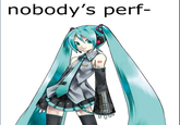Nobody's Perf-