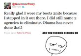 Rick Perry's Debate Gaffe