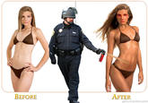 Casually Pepper Spray Everything Cop