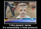 Casually Pepper Spray Everything Cop