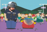 Casually Pepper Spray Everything Cop
