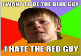Angry School Boy