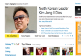 Kim Jong Il Looking At Things