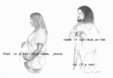 Jesus is a Jerk