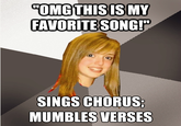 Musically Oblivious 8th Grader