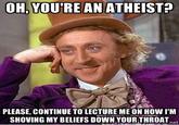 Condescending Wonka / Creepy Wonka