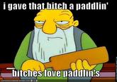 That's a Paddlin'